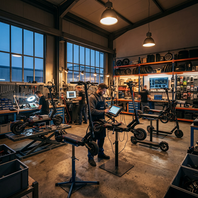 Scooterwerkstatt – Fachwerkstatt für E-Mobilität