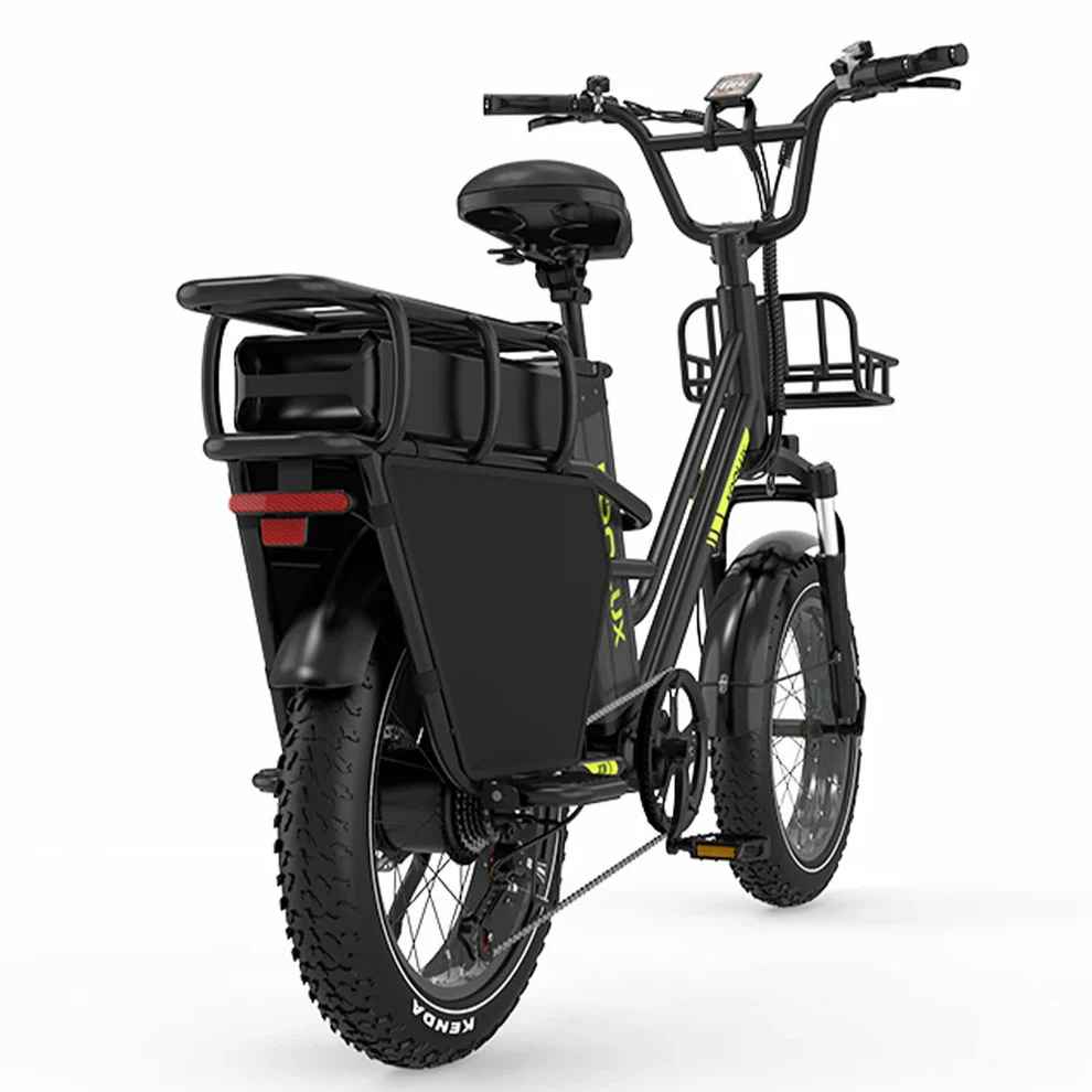 Koolux X8 E-Bike SW 20" 48V/3120Wh/120kg 220km Lastenfahrrad