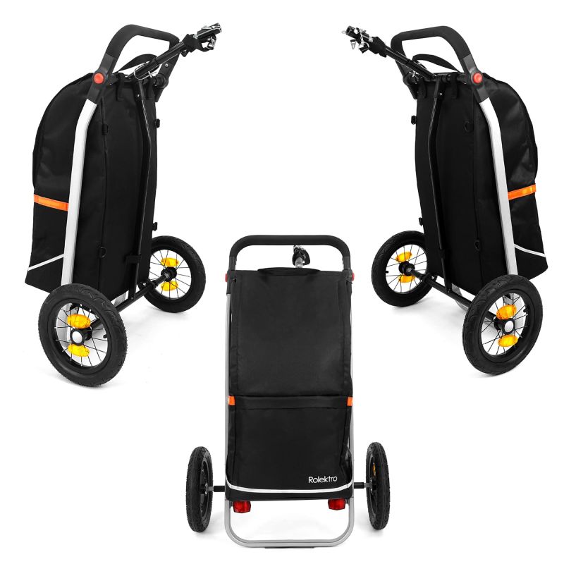 Rolektro, Anhänger, Einkaufstrolley mit Adapter, 340x280x720mm