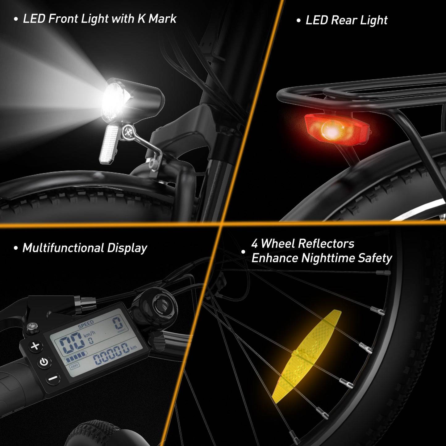 HITWAY BK27 E-Bike SW 28" 36V/12Ah/432Wh/120kg 90km Citybike
