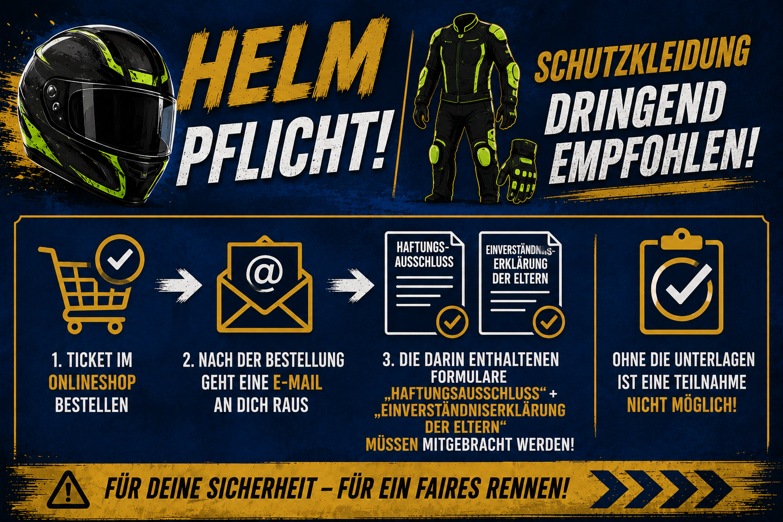 RaceDay Teilnahme Ticket – Scooterwerkstatt Mönchengladbach – 07.06.2026