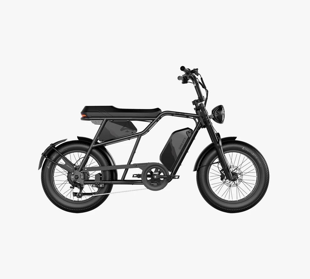 Qreate CAVET AIR E-Bike USW 20" 48V/748,8Wh/180kg 100km Mopedbike