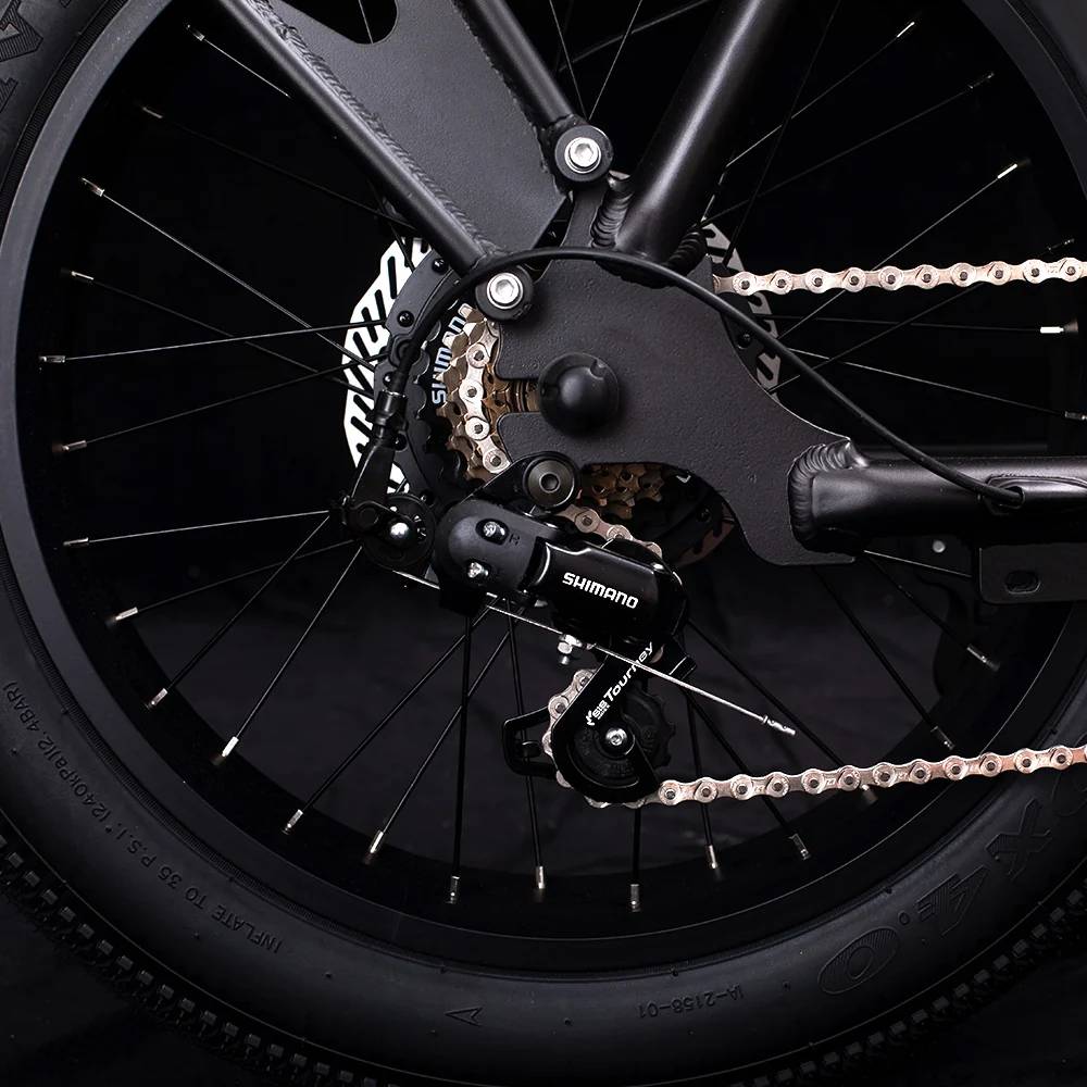 Qreate CAVET AIR E-Bike BL 20" 48V/748,8Wh/180kg 100km Mopedbike
