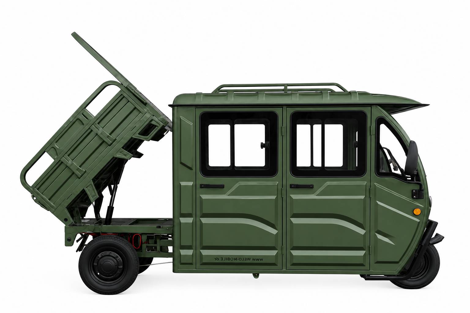 Nelio Cargo Doka V2A Blei 45kmh/2000W/58Ah JGN E-Kabinenroller