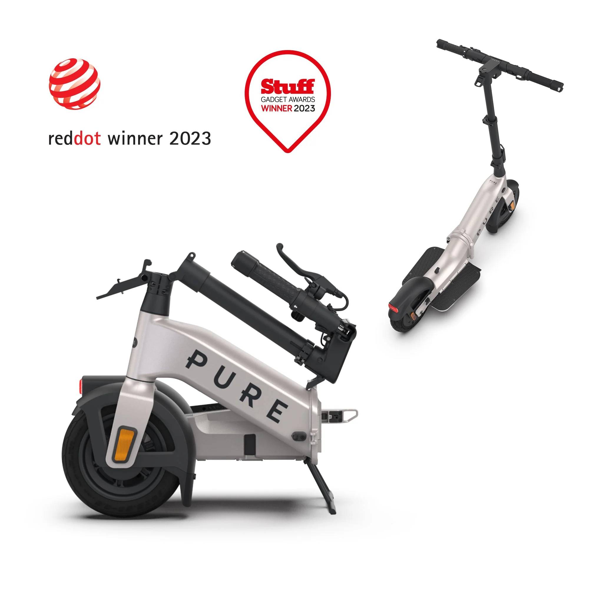 Streetbooster Pure Flex GR|PL 22kmh 40km 350W 710W E-Scooter ABE