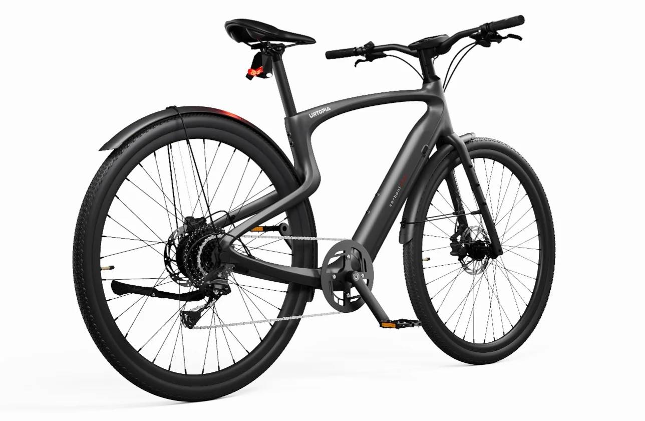 URTOPIA CARBON1-Pro-L E-Bike SW 28" 50cm/353Wh 130km Smart E-Bike