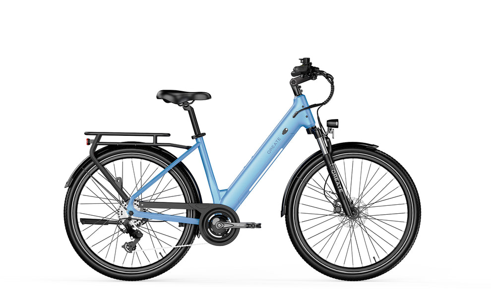 A-Spadz QREATE City Air E-Bike BL|GR 27,5" 486Wh 90km Citybike