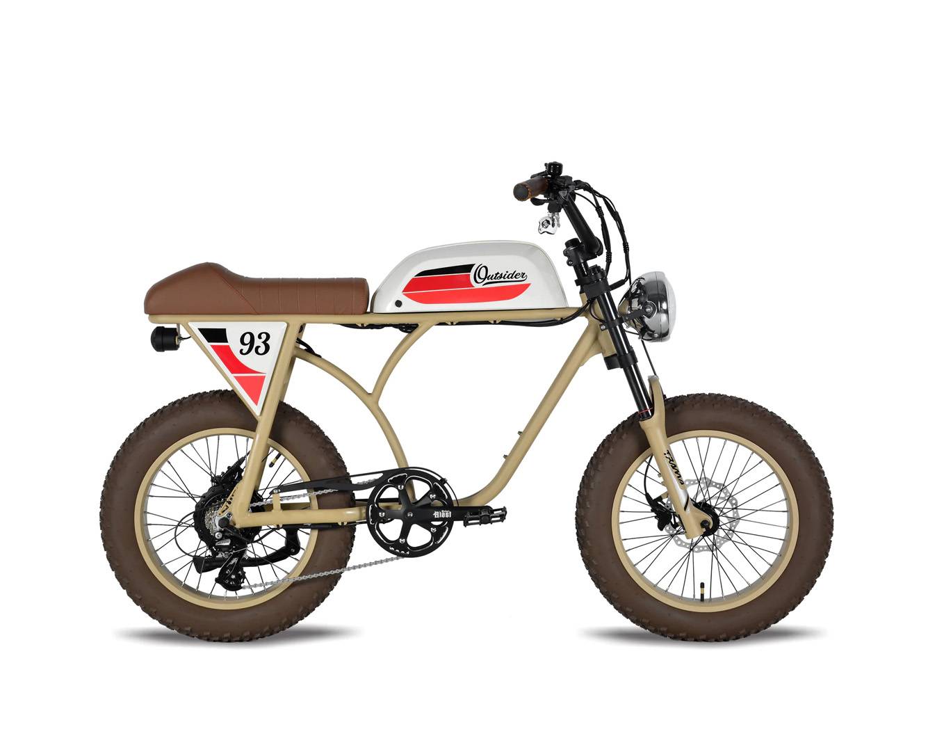 MC E-BIKE Outsider S Pro E-Bike BE 20" 672Wh/100kg 80km Fatbike