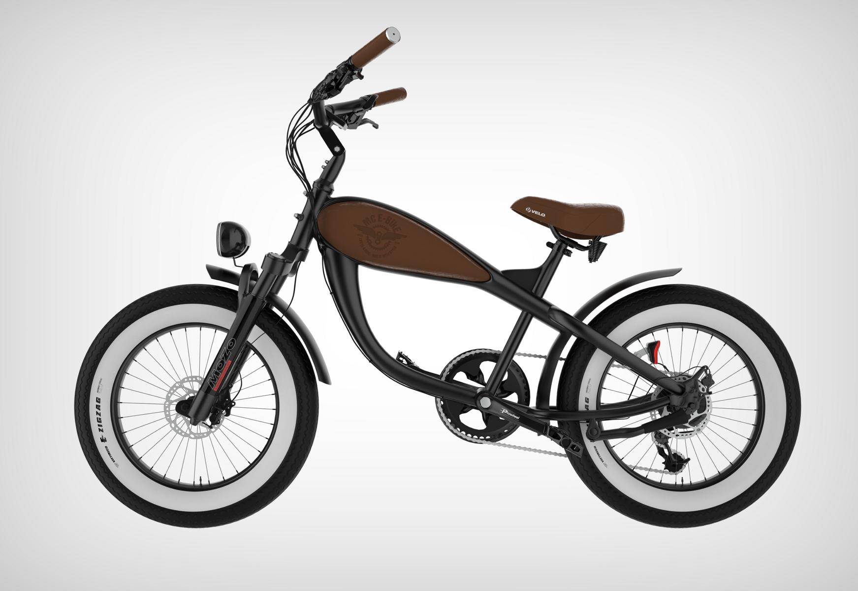 MC E-BIKE MID E-Coffeecruiser E-Bike BRW 20" 756Wh 80km Fatbike