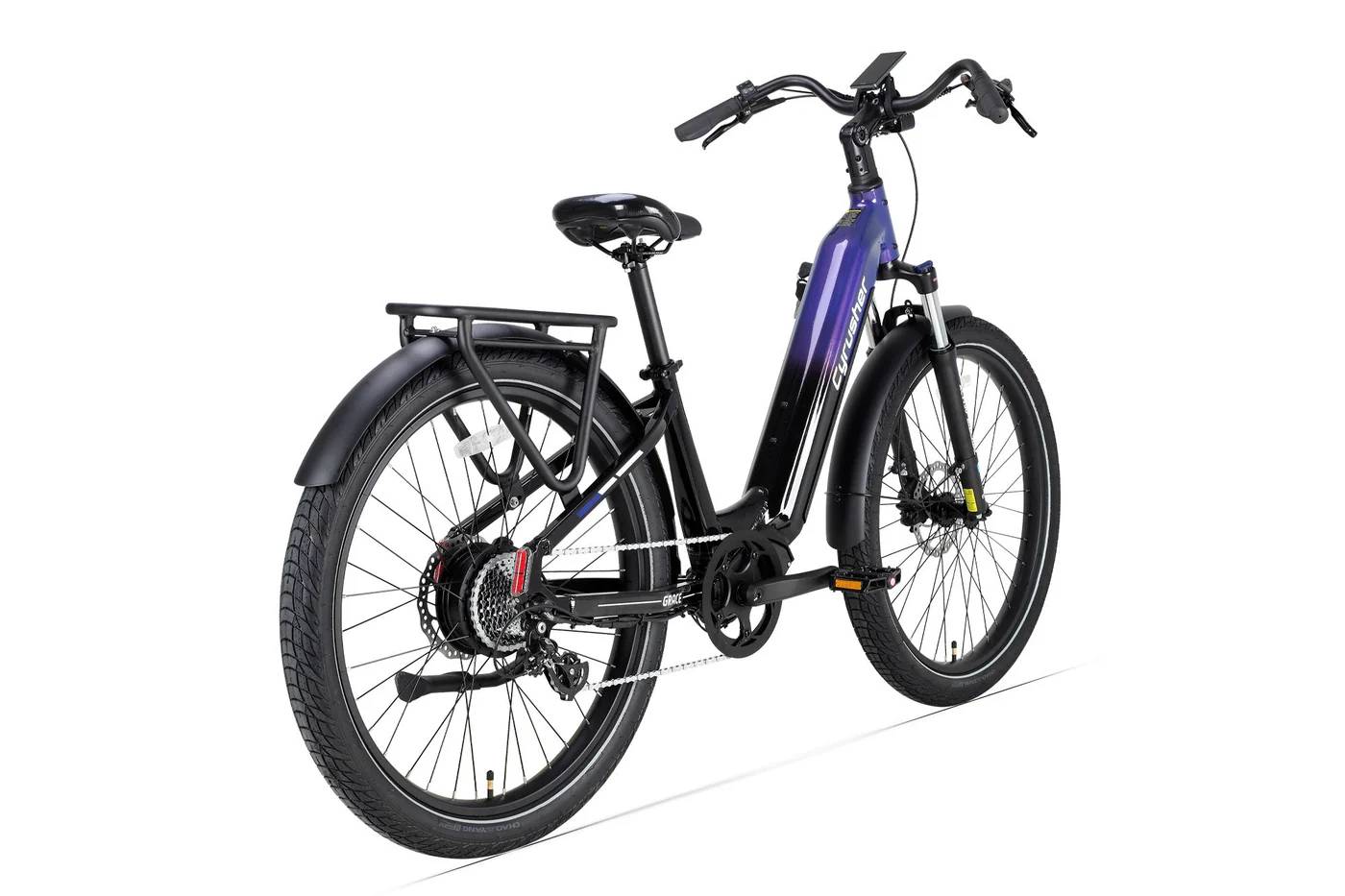 Cyrusher Grace E-Bike LI 27,5" 48V/15Ah/720Wh/150kg 95km Citybike