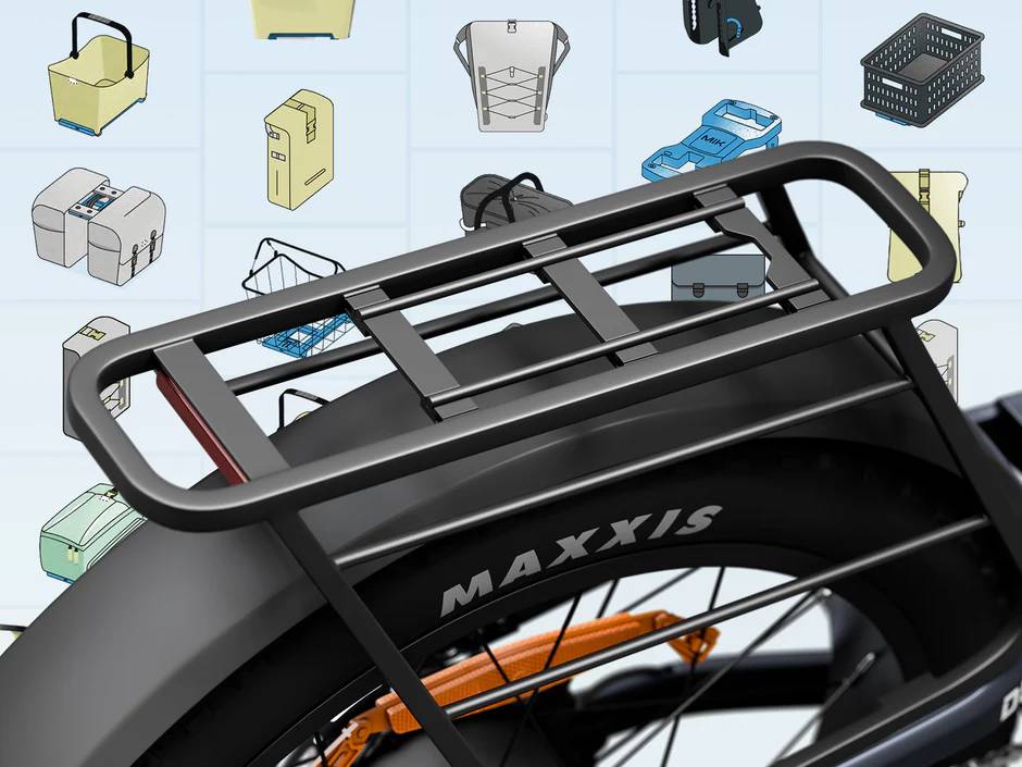Himiway D5 2.0 E-Bike MGR 26" 48V/15Ah/720Wh/200kg 110km Citybike