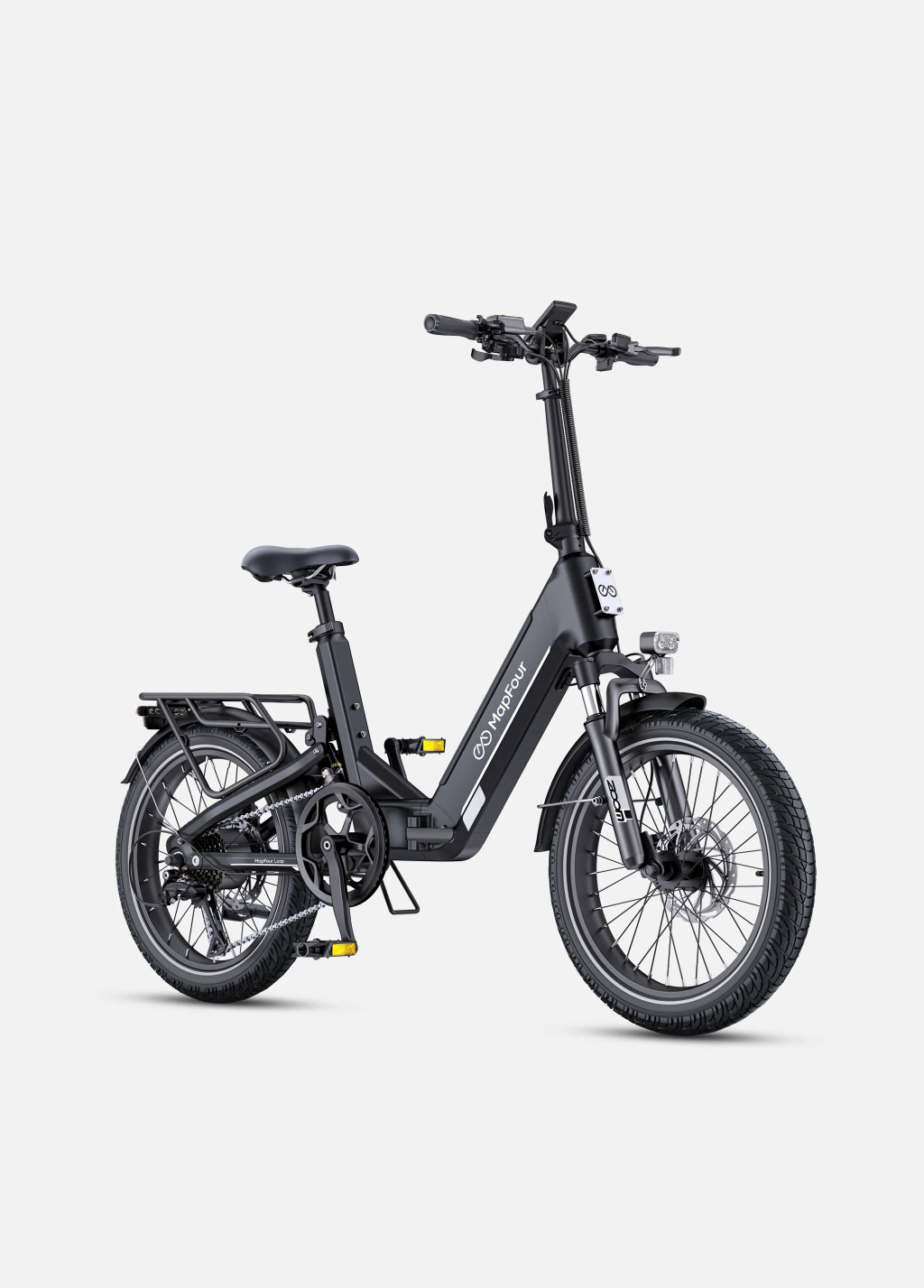 MapFour Loop E-Bike SW 20" 48V/15Ah/720Wh/150kg 120km Klapprad
