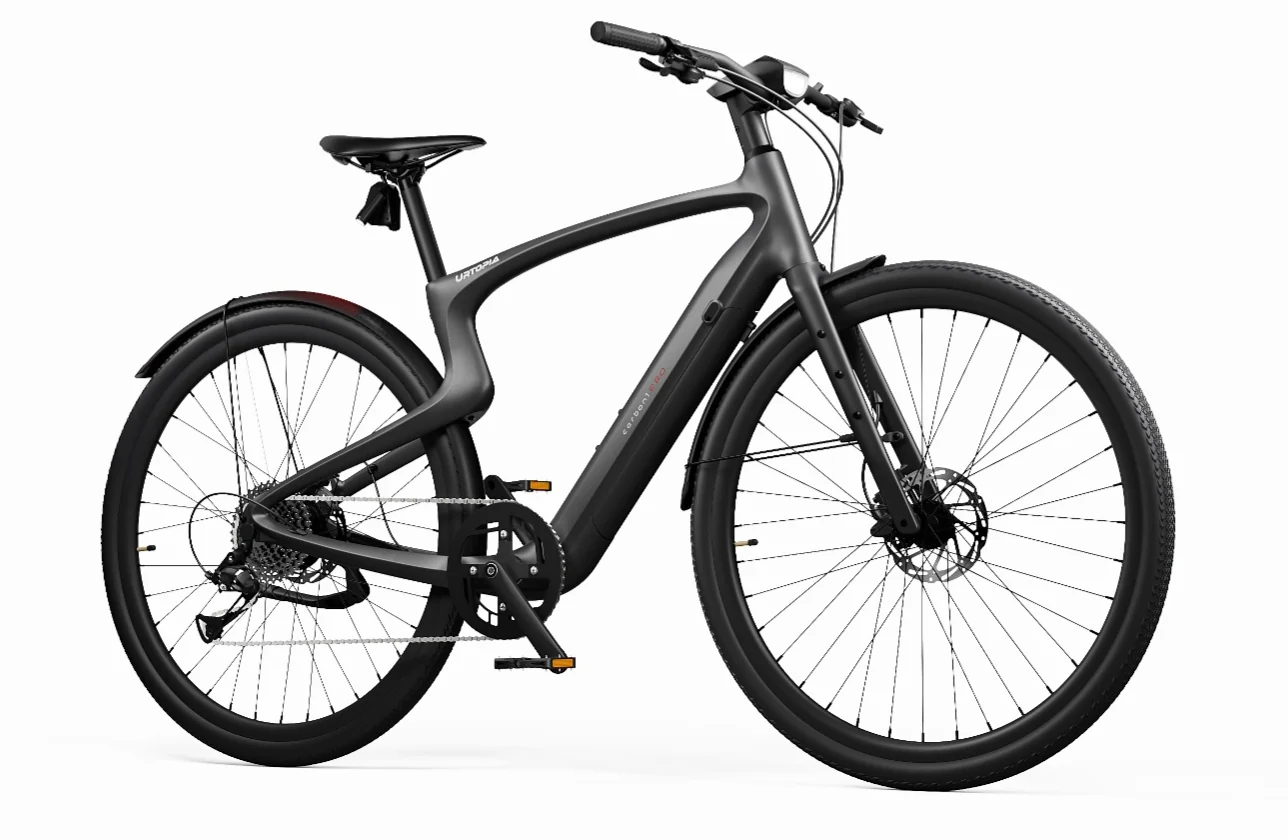 URTOPIA CARBON1-Pro-M E-Bike SW 28" 50cm/353Wh 130km Smart E-Bike