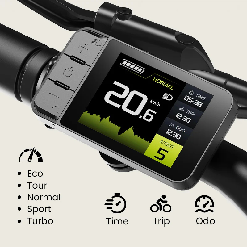 A-Spadz QREATE City Pro E-Bike GR 27,5" 540Wh 100km Citybike