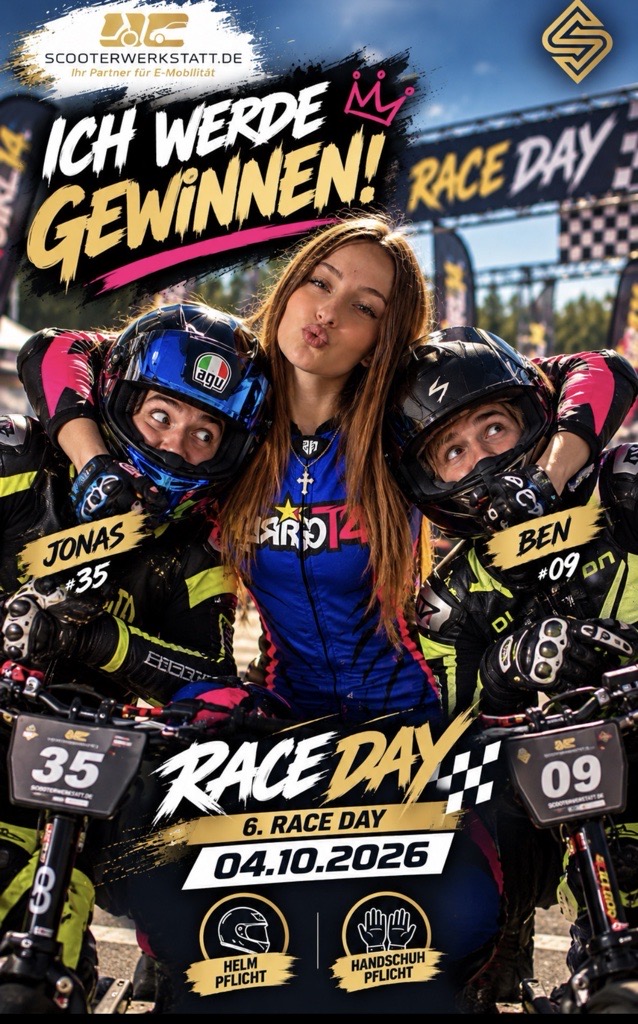 RaceDay Versicherung für Teilnahme – Scooterwerkstatt Mönchengladbach – 04.10.2026 - TICKET