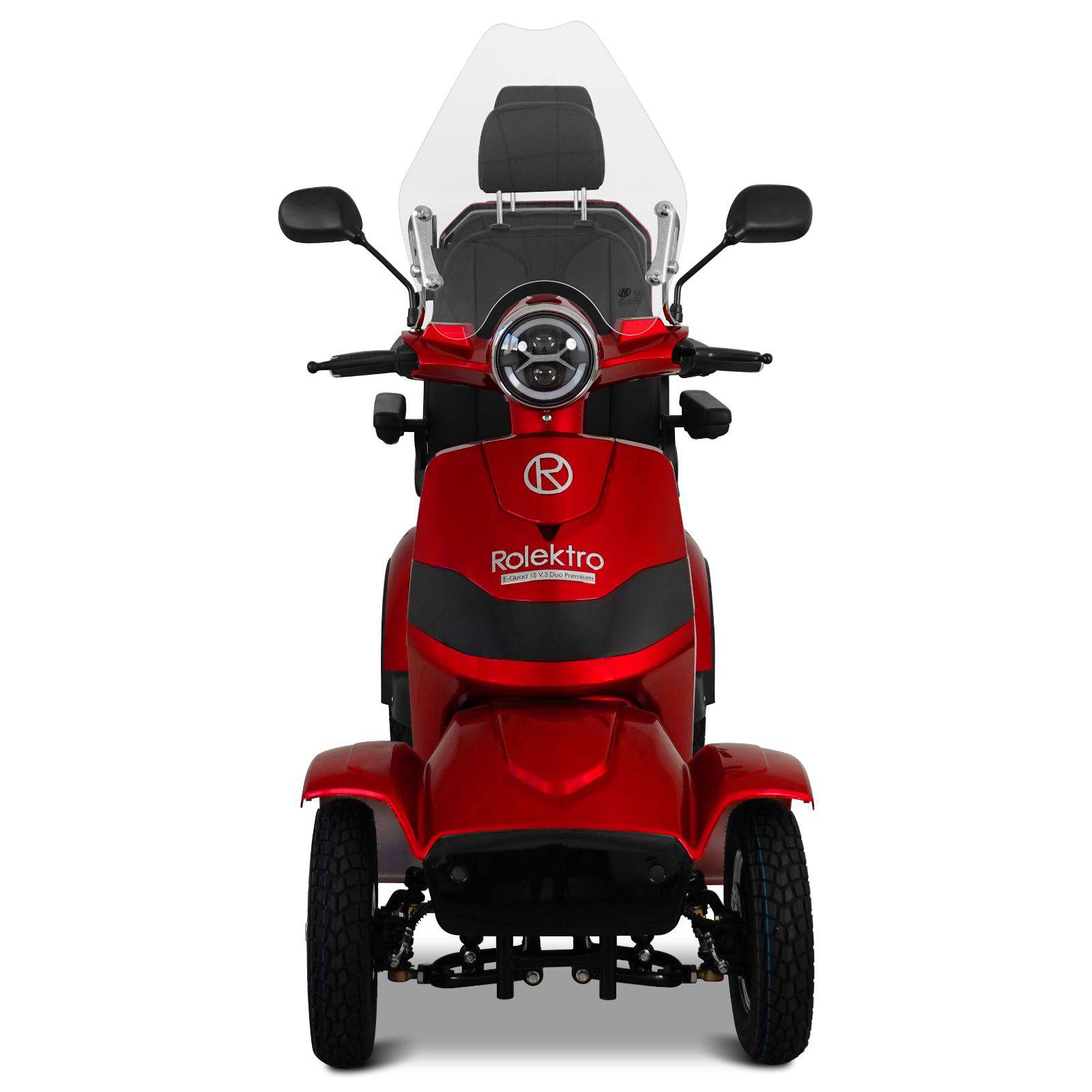 Rolektro E-Quad 15 V.3 Duo Prem Li-Io 15kmh/1500W RT Seniorenmobil