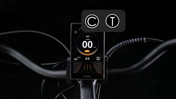 Cyrusher Grace E-Bike RT 27,5" 48V/15Ah/720Wh/150kg 95km Citybike