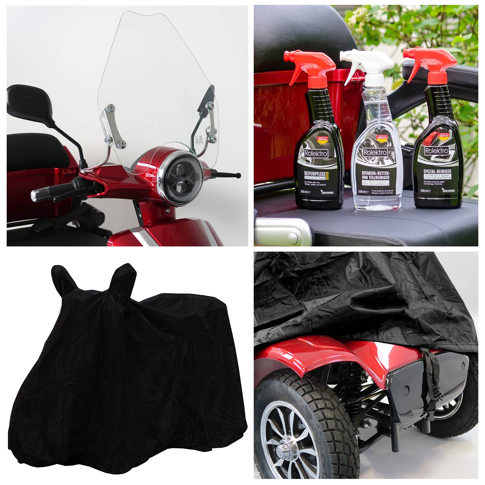 Rolektro E-Quad 25 V.3 Li-Io 25kmh/1000W/30Ah SW Seniorenmobil