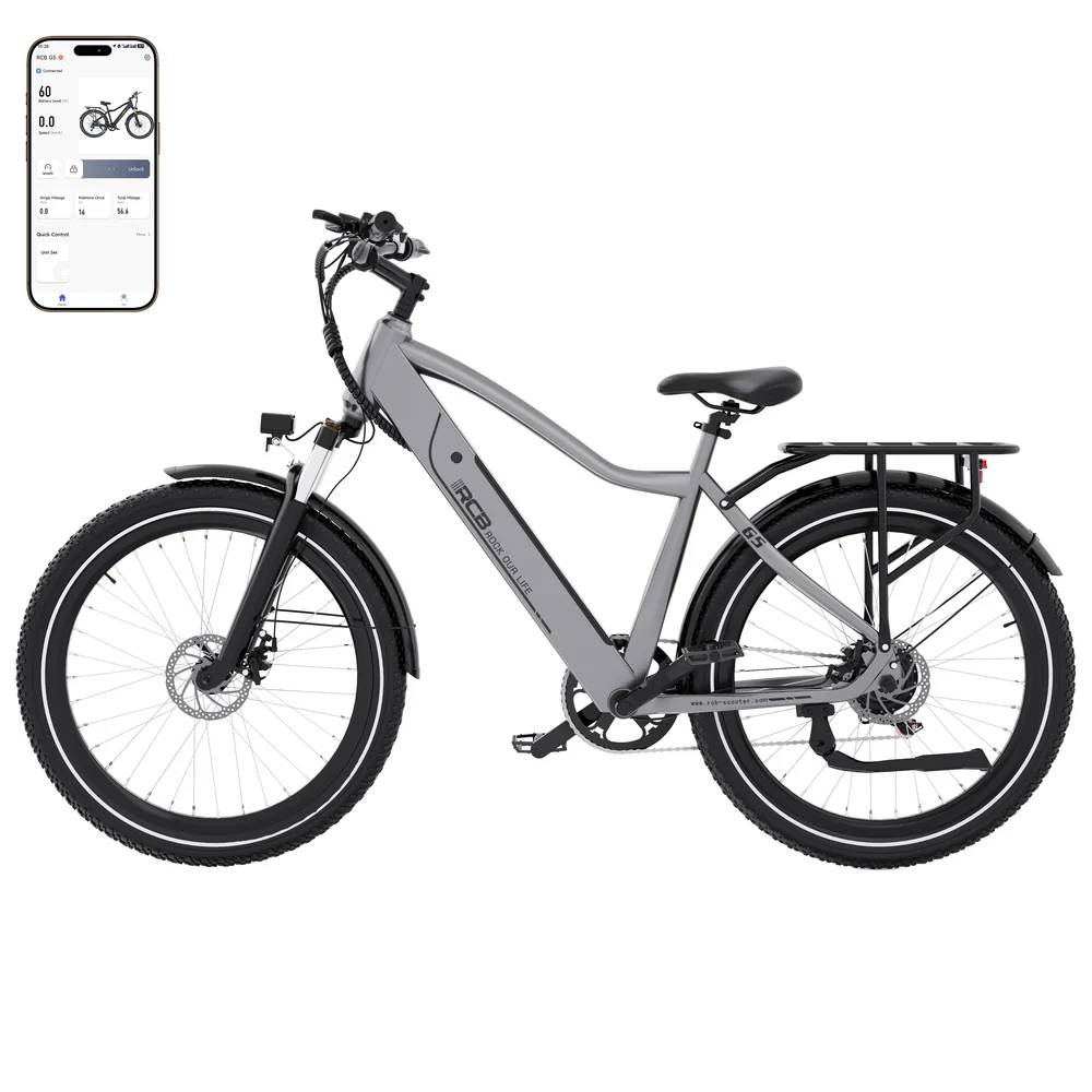 RCB ROCK OUR LIFE G5 E-Bike SI 27,5" 374,4Wh/120kg 90km Citybike