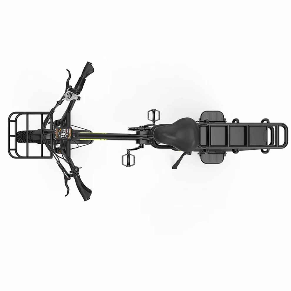 Koolux X8 E-Bike SW 20" 48V/3120Wh/120kg 220km Lastenfahrrad