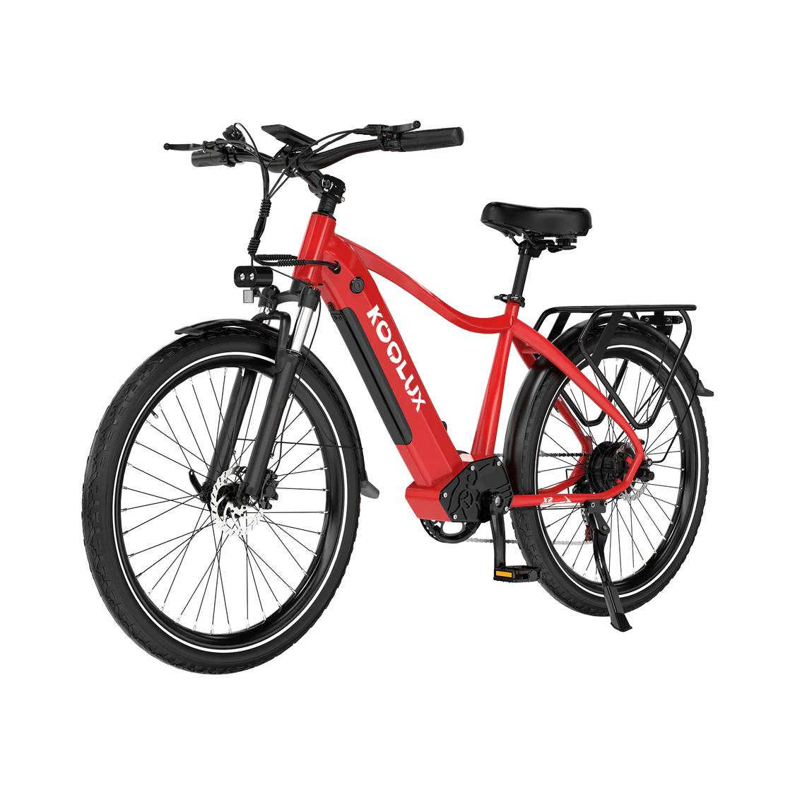 Koolux X3 Commuter E-Bike RT 26" 48V/648Wh/120kg 85km Citybike