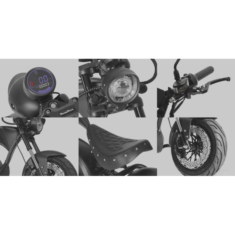 Futura Blake Li-Io 45kmh/2000W/60V/40Ah/144kg/100km GR E-Chopper