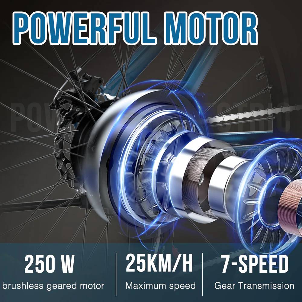 RCB ROCK OUR LIFE RK15 E-Bike SW 26" 360Wh 90km Mountainbike