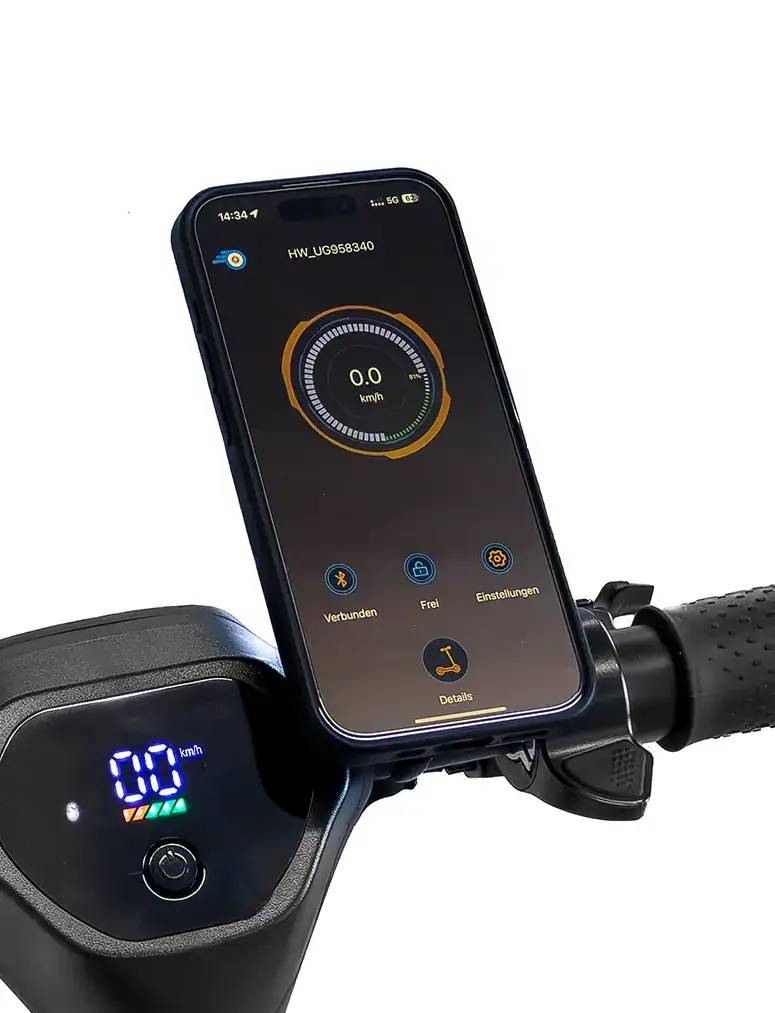 ePowerFun Pulse+ 960 GR 22kmh 100km 500W 1600W E-Scooter ABE