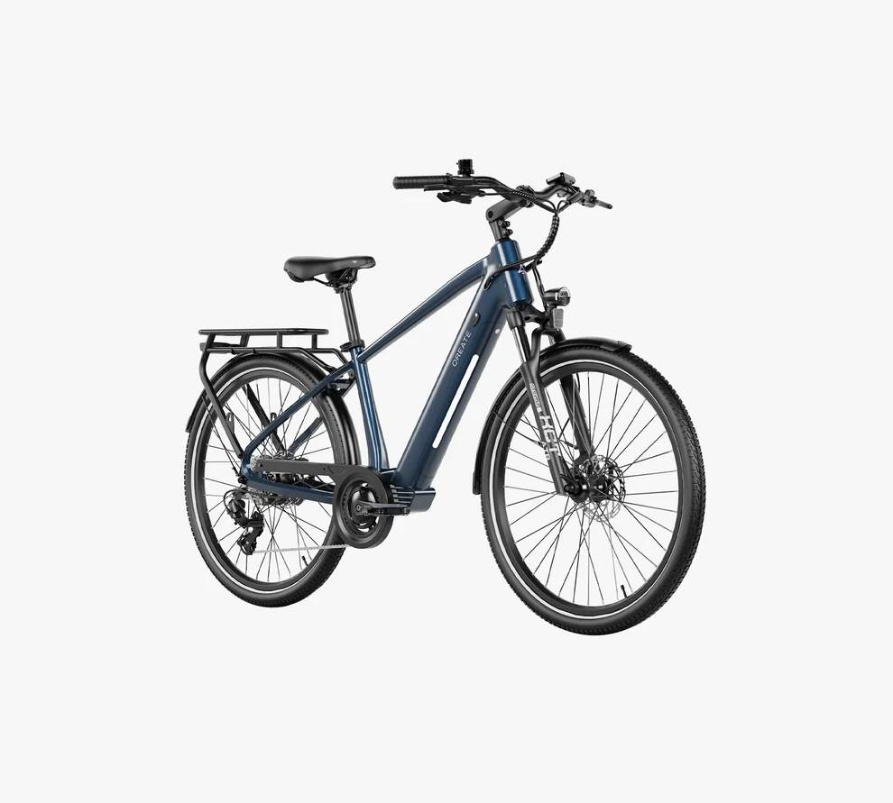 Qreate City Pro A 2.0 E-Bike BL 27,5" 540Wh/150kg 100km Citybike