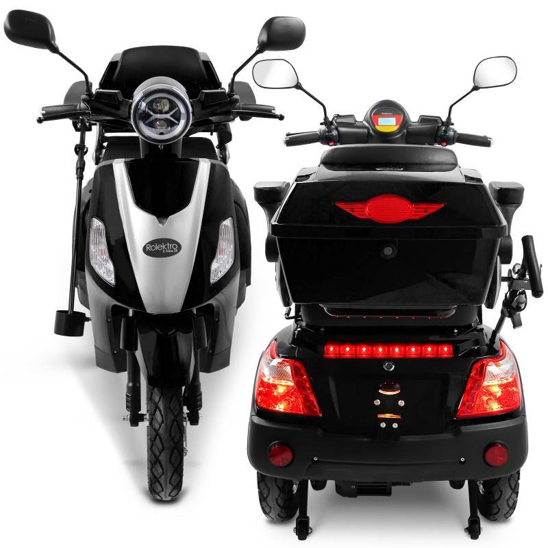 Rolektro E-Trike 25 V.3 Li-Io 25kmh/1000W/30Ah SW Seniorenmobil