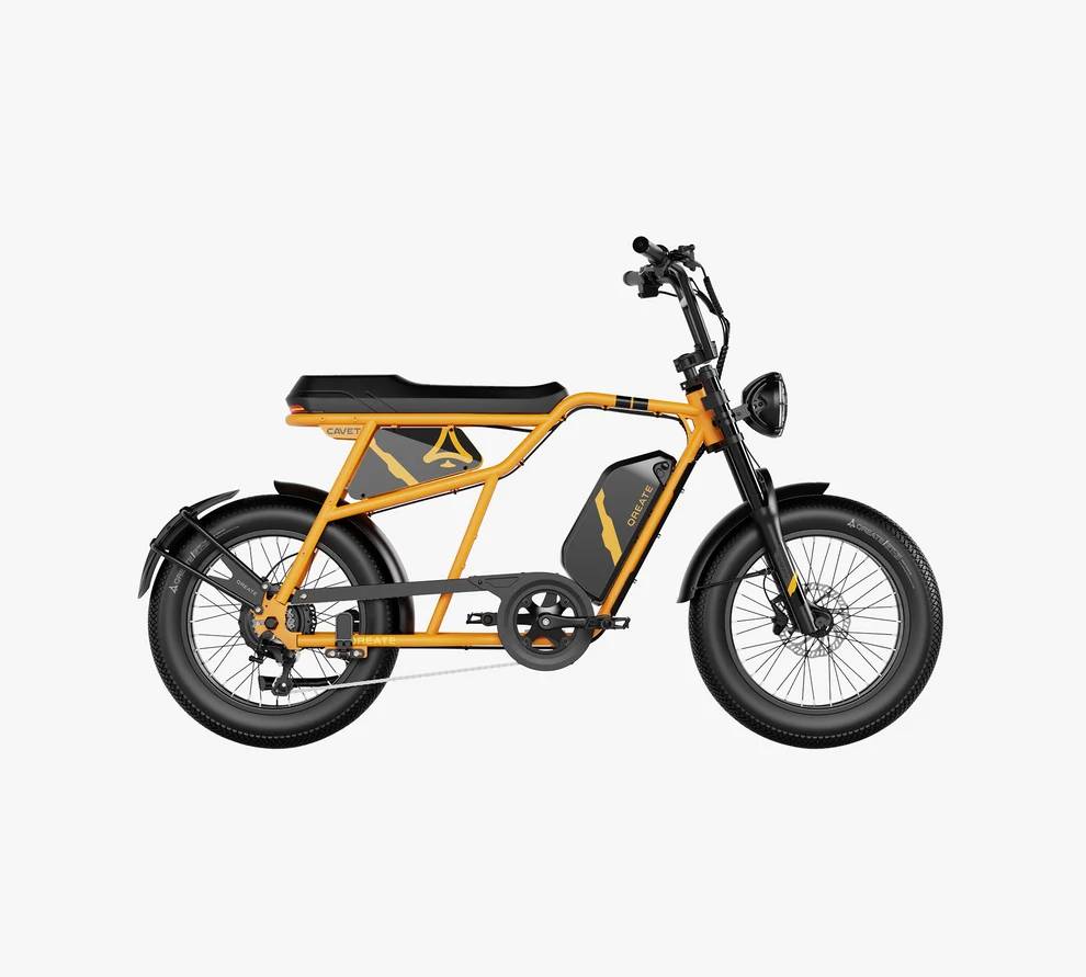 Qreate CAVET AIR E-Bike UOR 20" 48V/748,8Wh/180kg 100km Mopedbike