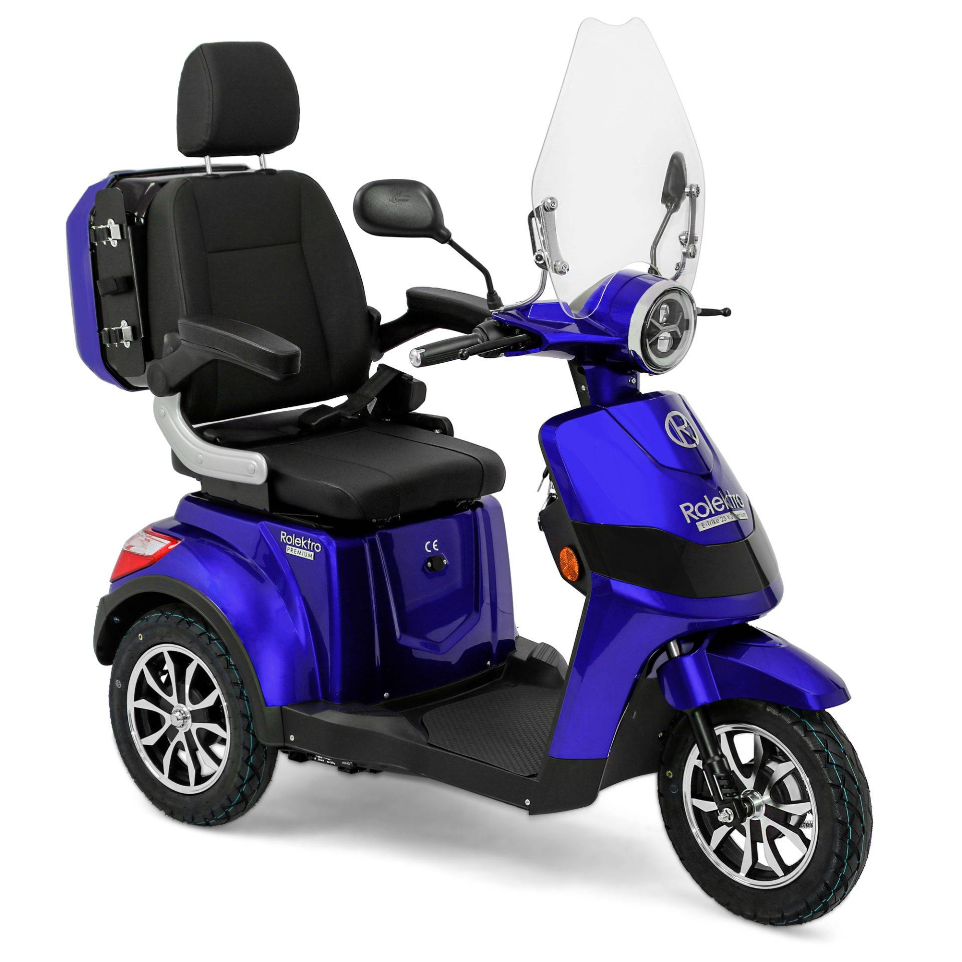Rolektro E-Trike 25 V.2 Prem Blei 25kmh/1kW/20Ah BL Seniorenmobil