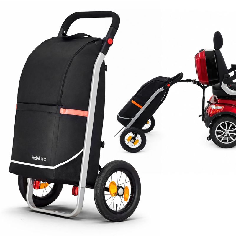 Rolektro, Anhänger, Einkaufstrolley mit Adapter, 340x280x720mm