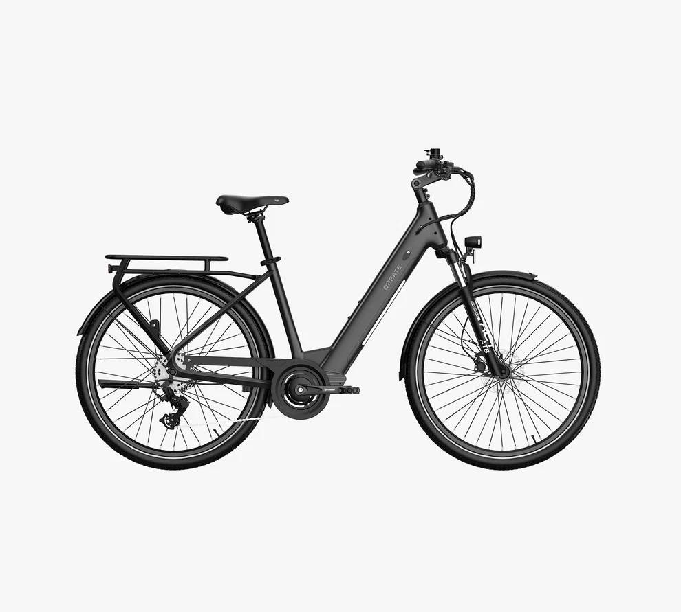 Qreate City Pro 2.0 E-Bike SW 27,5" 540Wh/150kg 100km Citybike