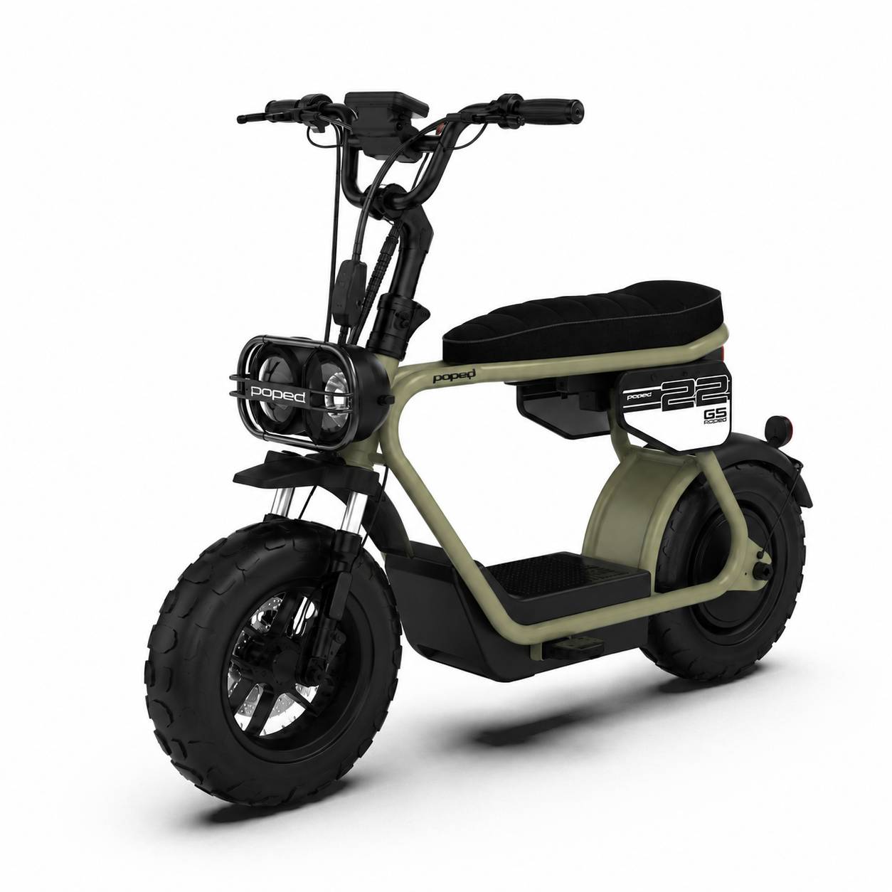 Coopop Rugged GS Li-Io 45kmh/1200W/26Ah/120kg/60km GN E-Roller