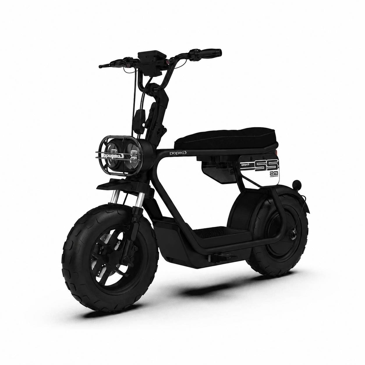 Coopop Rugged GS Li-Io 45kmh/1200W/26Ah/120kg/60km SW E-Roller