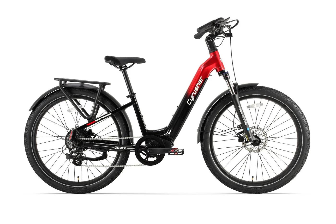 Cyrusher Grace E-Bike RT 27,5" 48V/15Ah/720Wh/150kg 95km Citybike