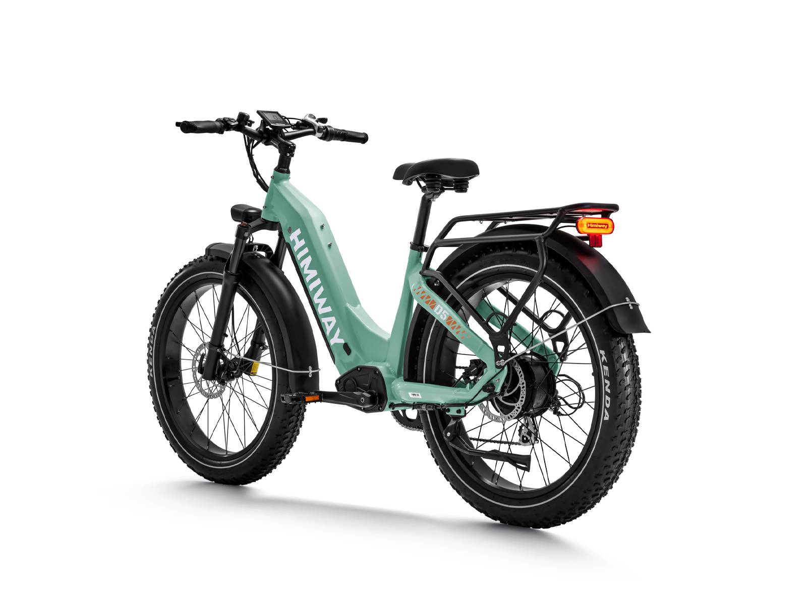 Himiway D5 Zebra Step-Thru E-Bike GN 26" 960Wh 125km Trekkingbike