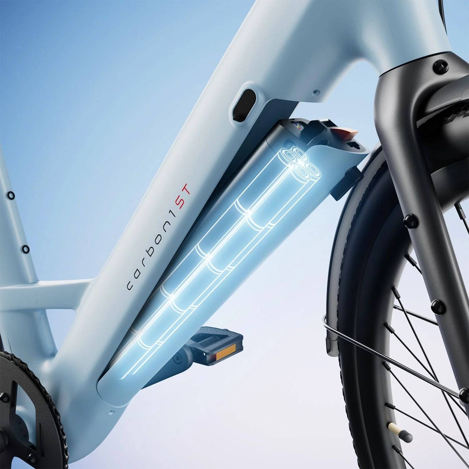 Urtopia Carbon 1 Step-Thru E-Bike BL 28" 352,8Wh 130km Citybike