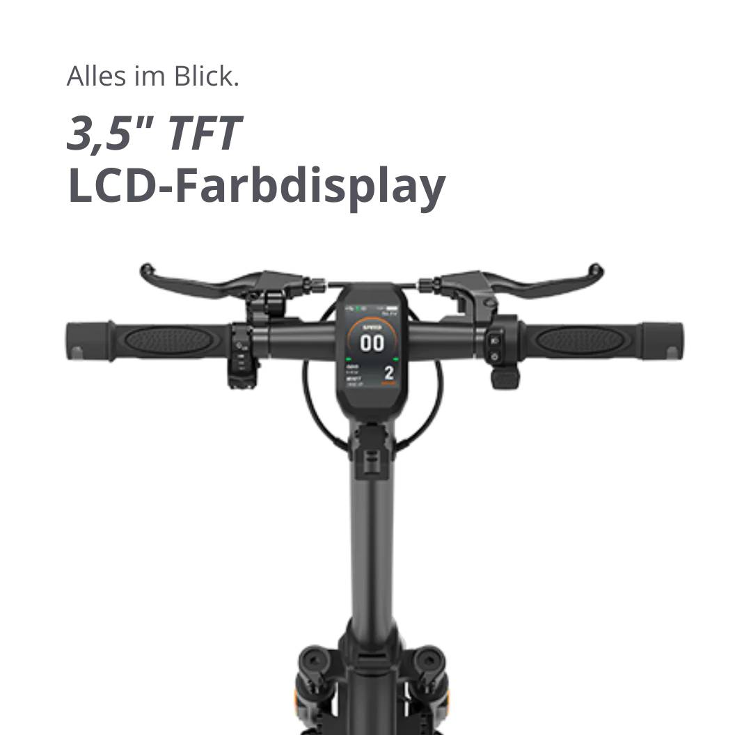 VMAX NEW VX2 HUB SW 22kmh 70km 500W 1900W 130kg E-Scooter ABE