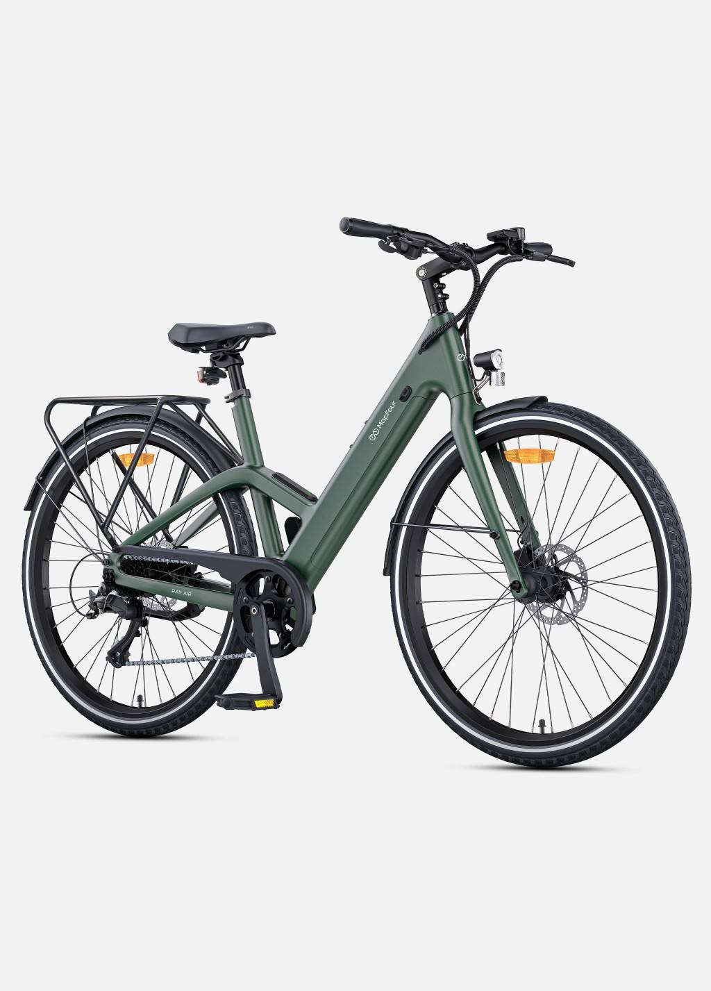 MapFour Ray Air ST E-Bike GN 28" 36V/360Wh/120kg 100km Citybike