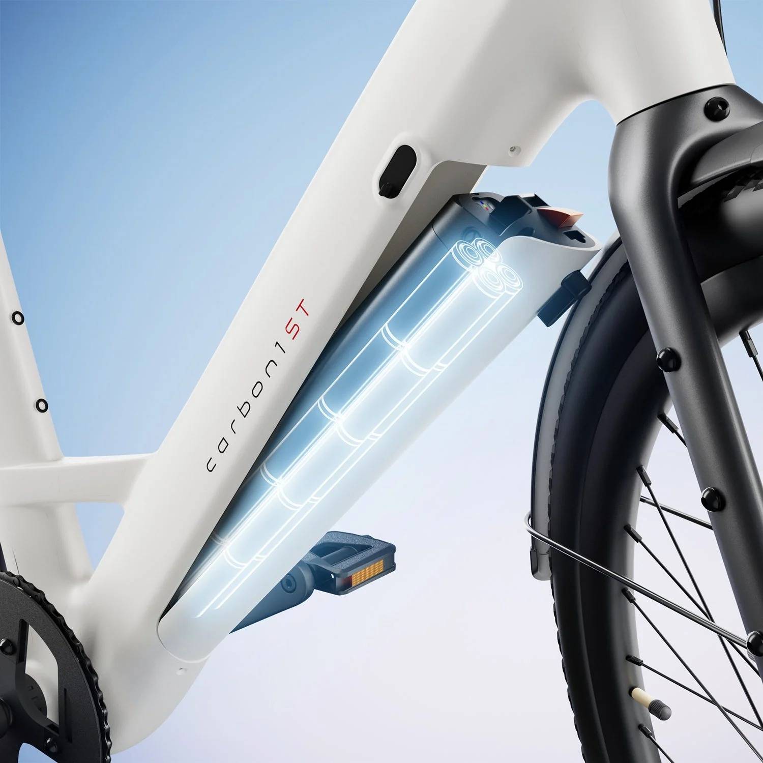 Urtopia Carbon 1 Step-Thru E-Bike SW 28" 352,8Wh 130km Citybike