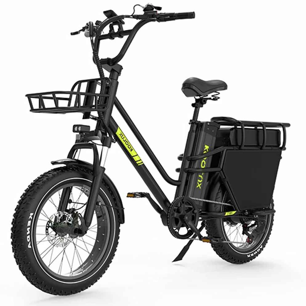 Koolux X8 E-Bike SW 20" 48V/3120Wh/120kg 220km Lastenfahrrad