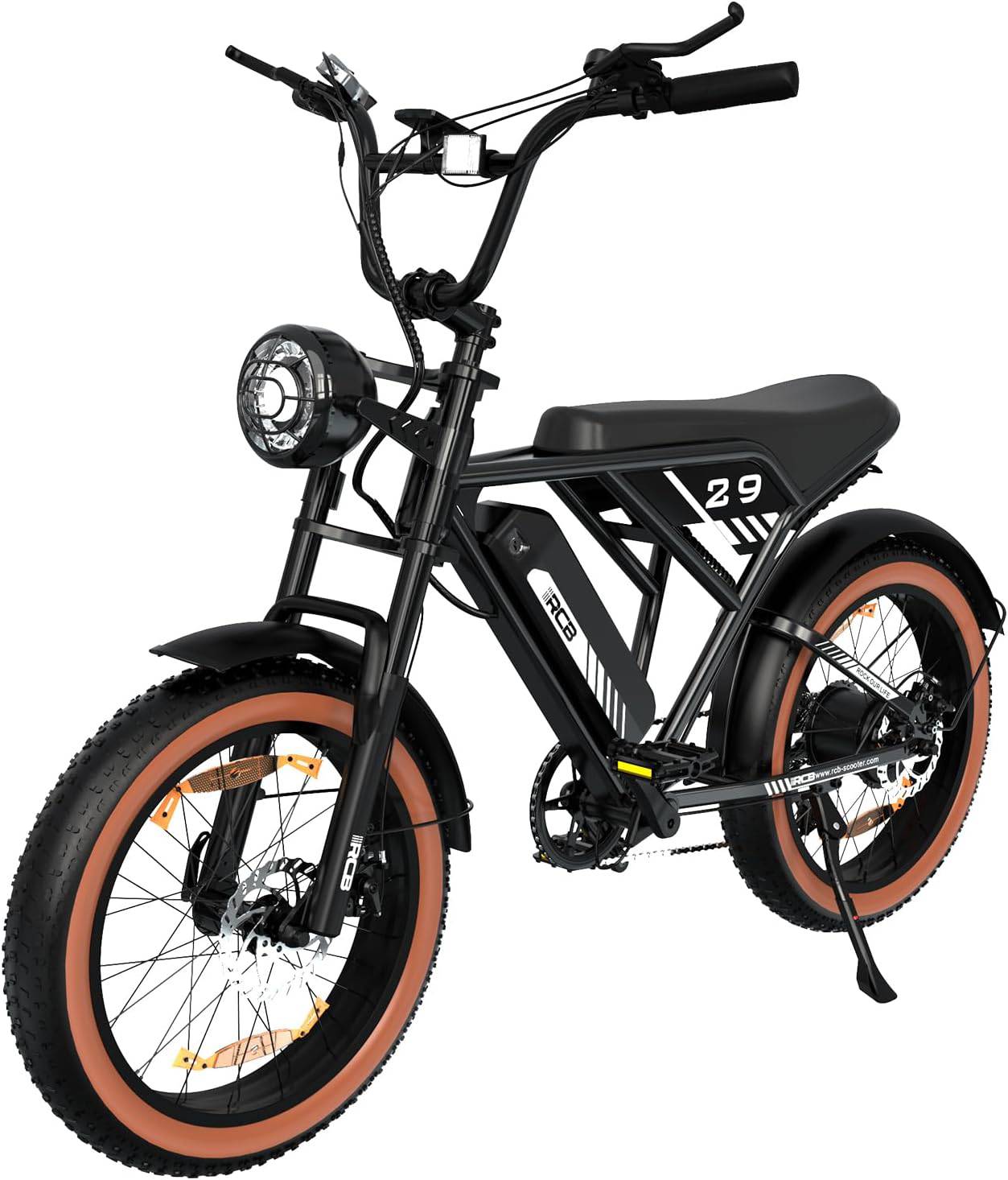 RCB ROCK OUR LIFE RK29 E-Bike PI|SW|SI 20" 720Wh 90km Fatbike