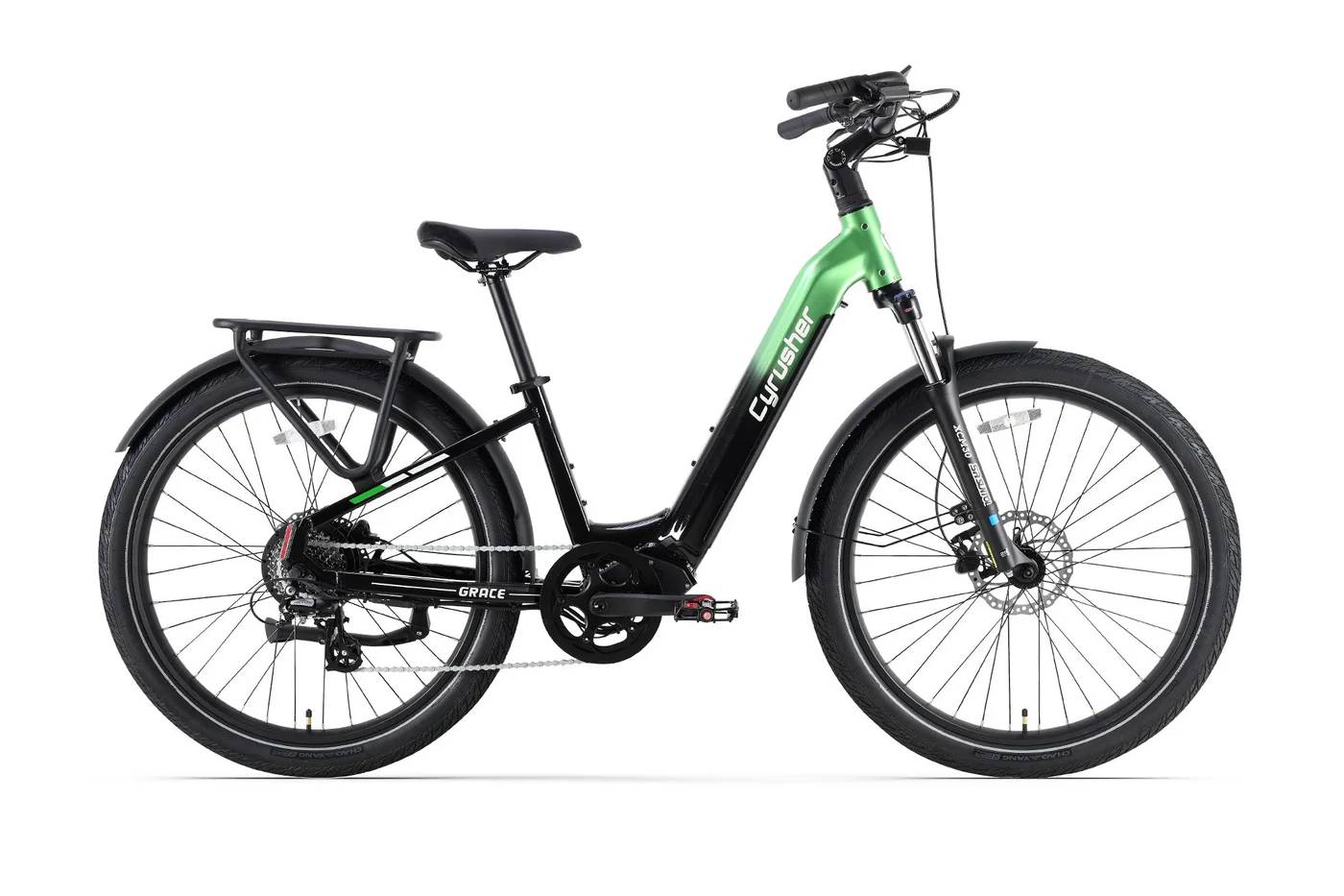 Cyrusher Grace E-Bike GN 27,5" 48V/15Ah/720Wh/150kg 95km Citybike