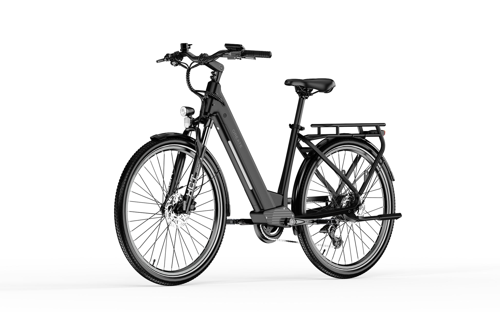 A-Spadz QREATE City Pro E-Bike GR|SW 27,5" 540Wh 100km Citybike