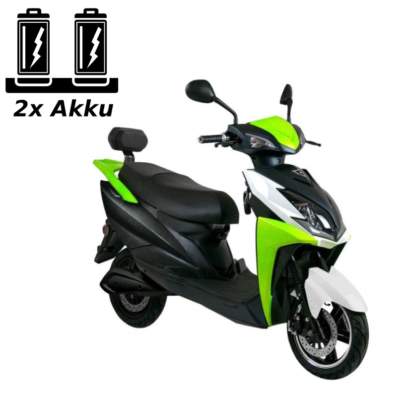 Futura Falcon Double 2xAkku Li-Io 25kmh/2400W/2x20Ah GN E-Roller