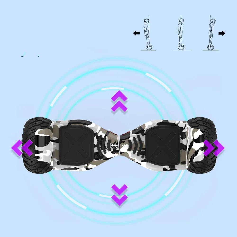 RCB ROCK OUR LIFE HM6 CA 15kmh 8km 100,8Ah 350W 120kg Hoverboard