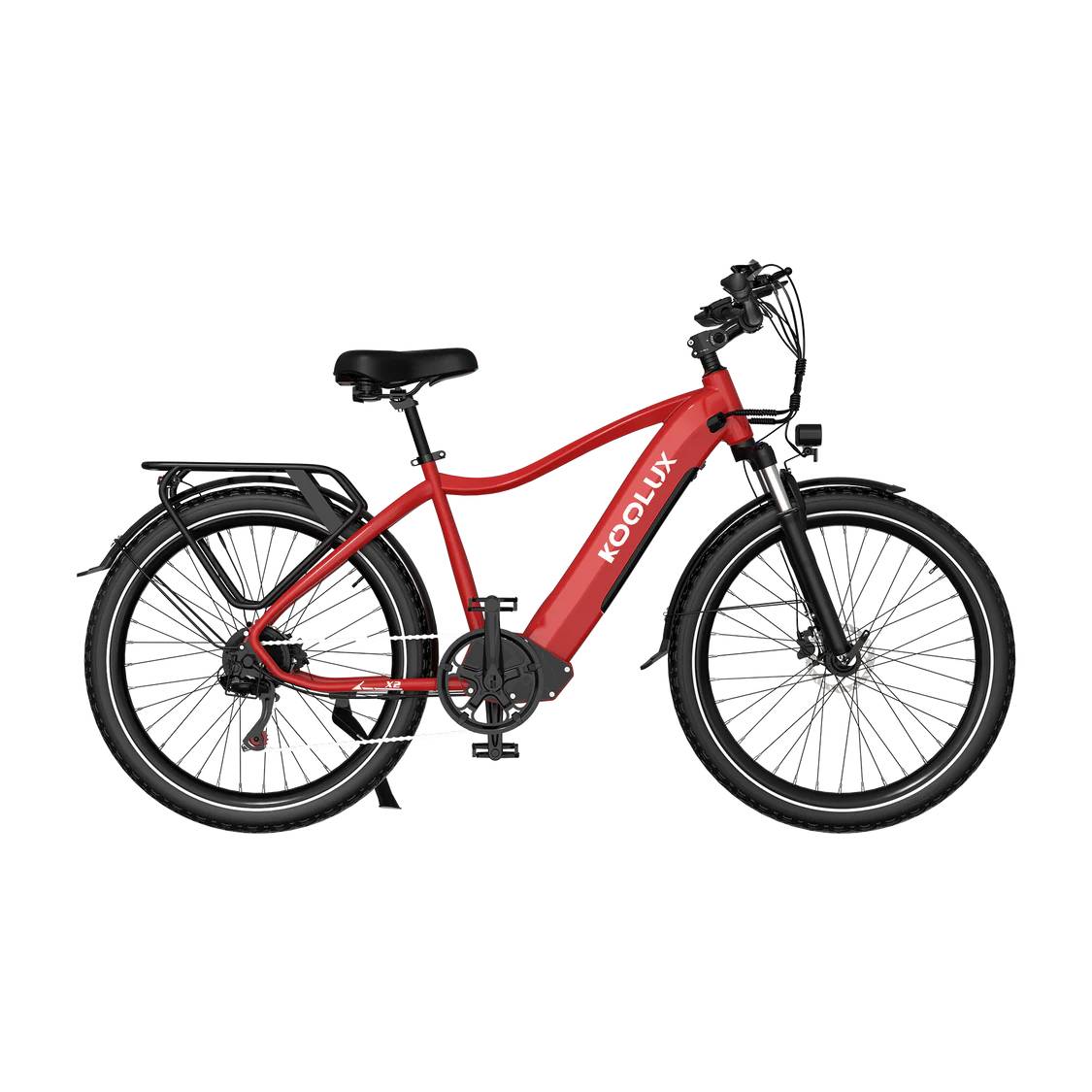 Koolux X3 Commuter E-Bike RT 26" 48V/648Wh/120kg 85km Citybike