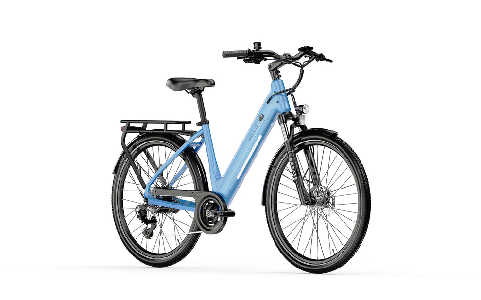 A-Spadz QREATE City Air E-Bike BL 27,5" 486Wh/150kg 90km Citybike